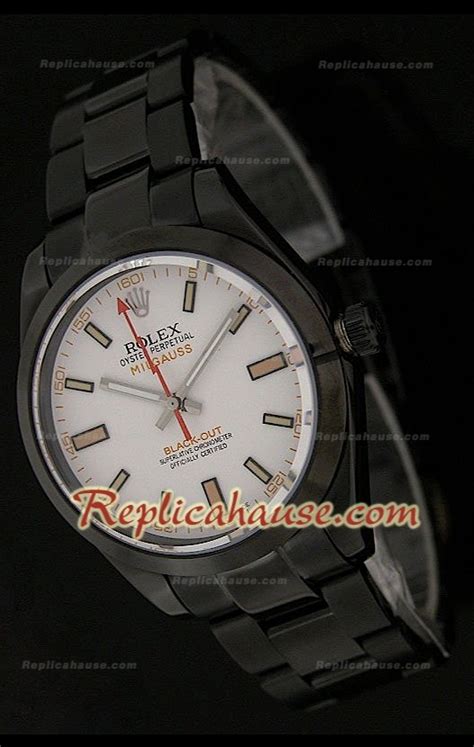 rolex blackout replica